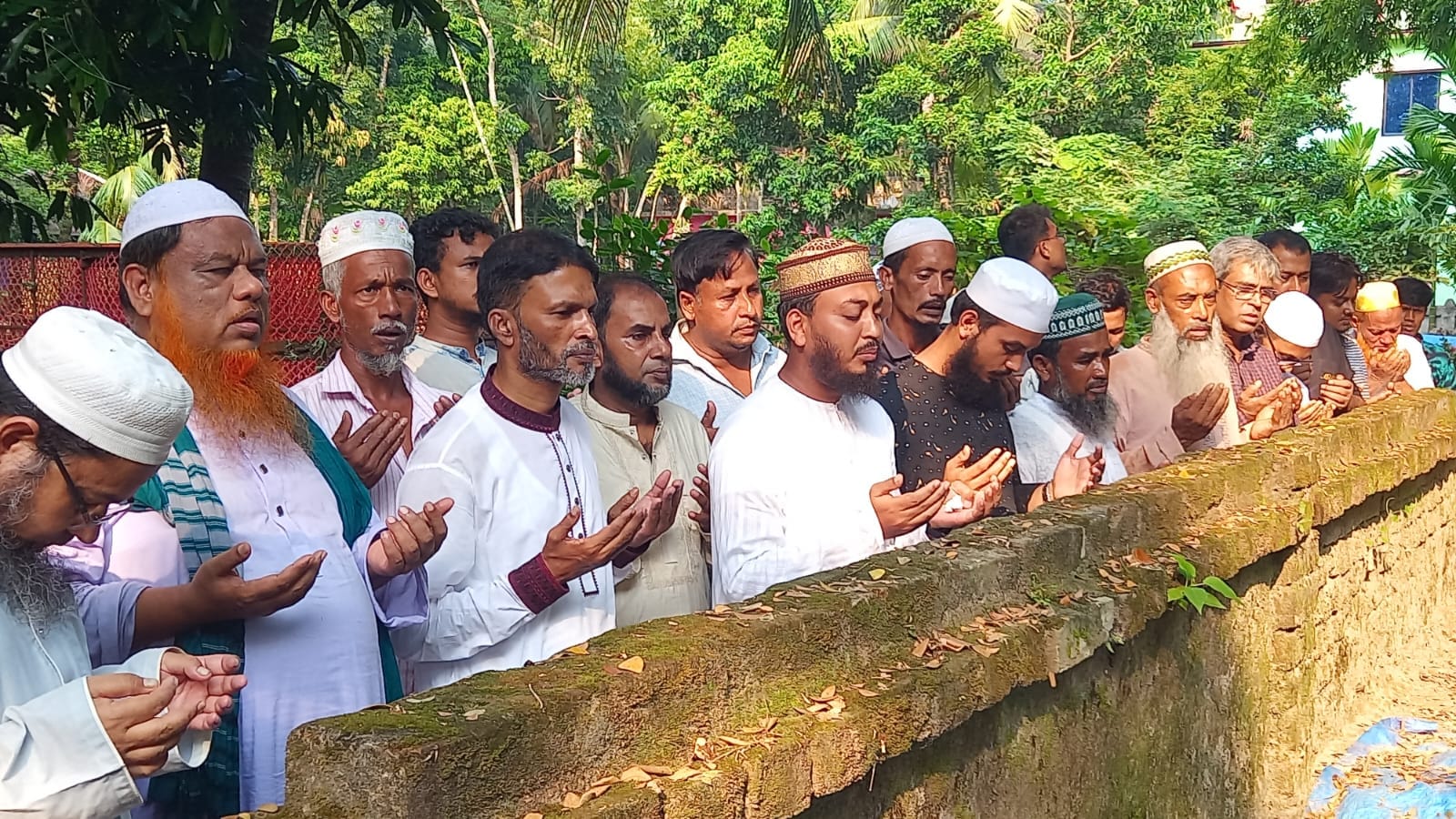 জাতীয়তাবাদী সাংস্কৃতিক দলের সভাপতি হুমায়ুন কবির বেপারীর বাবার কুলখানি