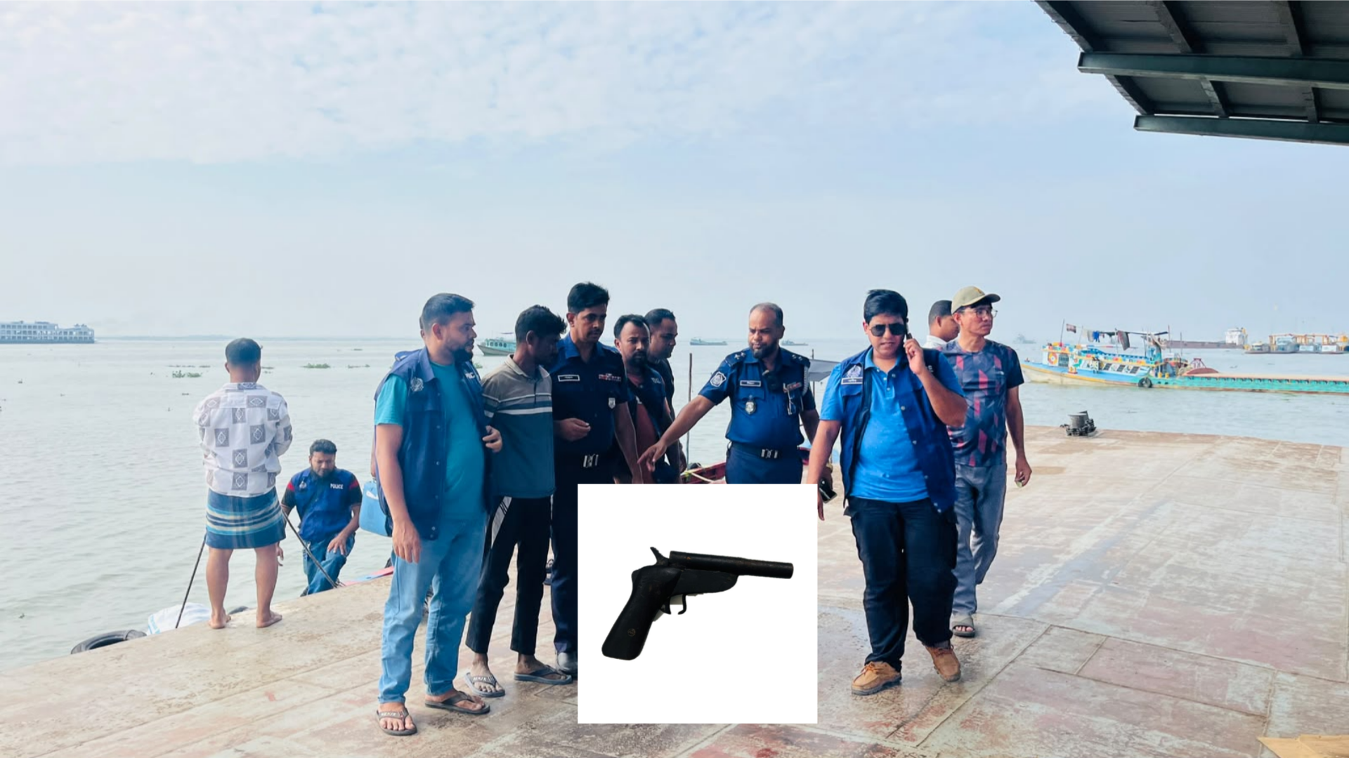 মতলব উত্তরে ওয়ান শুটার গানসহ এক অস্ত্রধারী গ্রেপ্তার