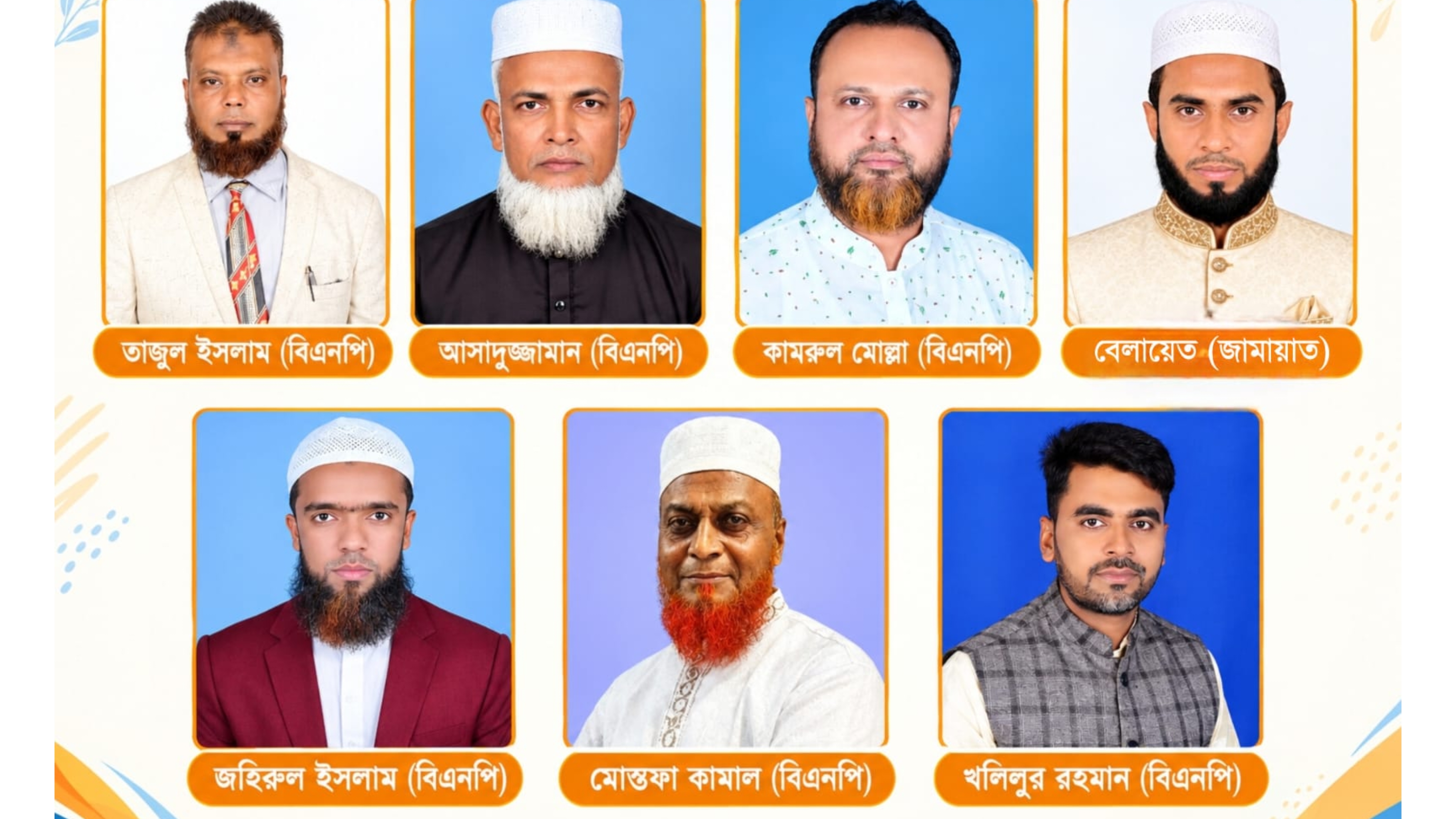 গুপ্টি পশ্চিম ইউনিয়নে নির্বাচনী মাঠে আছেন যাঁরা