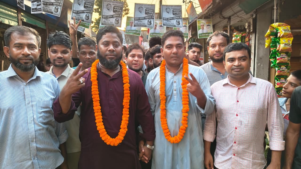 ফরিদগঞ্জের মুন্সিরহাট বাজার ব্যবসায়ী সমিতির নির্বাচন সম্পন্ন