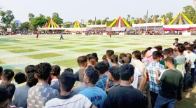 জাঁকজমকপূর্ণভাবে শেষ হলো এসপিএল টেপ টেনিস সিজন-২ ক্রিকেটের ফাইনাল