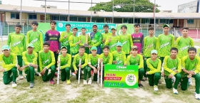 চাঁদপুরে ক্লেমন অনূর্ধ্ব-১৪ একাডেমি কাপ ক্রিকেট টুর্নামেন্ট