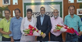 চাঁদপুর প্রেসক্লাবে প্রেস কাউন্সিল চেয়ারম্যানের মুগ্ধতা