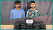 ৩০ কেজি গাঁজা’সহ  ২ মাদক ব্যবসায়ী গ্রেফতার