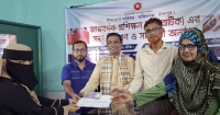 ফরিদগঞ্জে পিছিয়ে পড়া নারীদের আয়বর্ধক প্রশিক্ষণশেষে সনদ বিতরণ