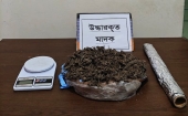 চাঁদপুর সদরে যৌথবাহিনীর অভিযানে গাঁজা ও গাঁজা মাপার যন্ত্র উদ্ধার