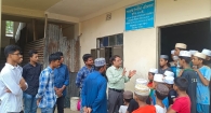 শাহরাস্তি চিশতিয়া এতিমখানার  শিশুদের সাথে সাংবাদিক হৃদয়ের শুভেচ্ছা বিনিময়