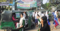 ছাত্রলীগের পর কাদের ছত্রছায়ায় আবারো জমজমাট বাবুরহাট হাই স্কুলের সামনের অটো স্ট্যান্ড?