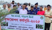 চাঁদপুর পৌরসভার বৃক্ষরোপণ  কর্মসূচি