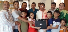 চন্দ্রিকা গীতা শিক্ষালয়ে  স্পিকার দিলেন ইঞ্জি. রনজিত রায় ও ডা. সুজিত রায়