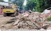 রামগঞ্জে পাউবোর  অবৈধ স্থাপনা উচ্ছেদ