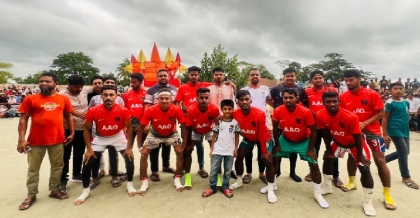 শেখ ফাউন্ডেশন স্পোর্টিং ক্লাবের দাপুটে জয়