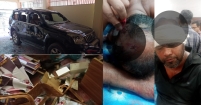 চাঁদপুর শহরে বিএনপি নেতা আজম খানের বাসা ও অফিসে আকস্মিক হামলায় ব্যাপক ভাংচুর আহত ১০