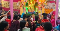 হাইমচরে বৃহৎ পরিসরে গণেশ পূজা উদযাপন