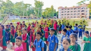 আইডিয়াল সমাজসেবা ফাউন্ডেশনের গাছের চারা বিতরণ