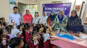 চাঁদপুর সেন্ট্রাল ইনার হুইল ক্লাবের সাক্ষরতা দিবস পালন