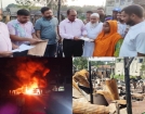 রাতের আগুনে সব হারিয়ে কান্নায় ভেঙে পড়লেন ক্ষতিগ্রস্ত ব্যবসায়ীরা