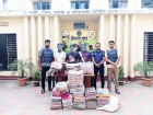 শ্রীমঙ্গলে অবৈধভাবে আমদানিকৃত ভারতীয় শাড়ি উদ্ধার, আটক ৩