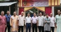 জেলা আইনজীবী ঐক্য পরিষদের শারদীয় দুর্গা পূজা পরিদর্শন ও বস্ত্র বিতরণ
