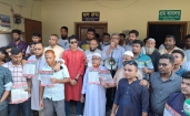 হাজীগঞ্জে ব্যারিস্টার কামাল উদ্দিনের দিনব্যাপী গণসংযোগ