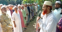 খেরুদিয়া গ্রামের সুলতান খানের জানাজায় অ্যাড. শাহজাহান মিয়া