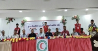 শাহরাস্তি যুব রেড ক্রিসেন্ট  টিমের প্রথম বর্ষপূর্তিতে আলোচনা সভা ও শিক্ষার্থীদের সম্মাননা