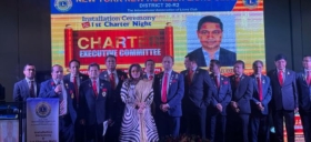 নিউইয়র্ক নিউ হরাইজন লায়ন্স ক্লাবের নবনির্বাচিত কমিটির বর্ণাঢ্য অভিষেক