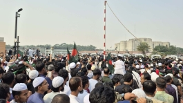 ওসমান হাদির জানাজায় লাখো মানুষের ঢল