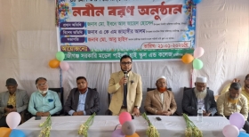 হাজীগঞ্জ সরকারি মডেল পাইলট হাই স্কুল এন্ড কলেজে নবীন বরণ