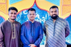 জেলা প্রশাসকের সাথে  ঈদ শুভেচ্ছা বিনিময়ে যুব ও ক্রীড়া প্রতিমন্ত্রীর একান্ত সচিব ইব্রাহিম খলিল