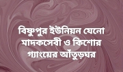 বিষ্ণুপুর ইউনিয়ন যেনো মাদকসেবী ও কিশোর গ্যাংয়ের আঁতুড়ঘর