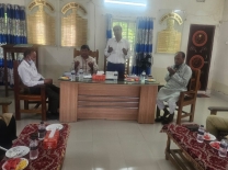 মেহের ডিগ্রি কলেজ গভর্নিংবডির সভায় সাবেক জিএস মরহুম জিয়াউদ্দিনের জন্য বিশেষ দোয়া