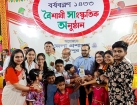শোভাযাত্রায় প্রথম বীর মুক্তিযোদ্ধা মোহন বাঁশি স্মৃতি সংসদ