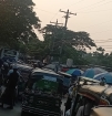 মহামায়া বাজার সড়কে যানজট সমস্যার কি সমাধান নেই?