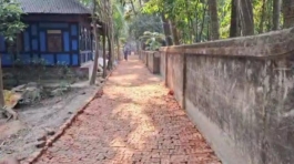 ফরিদগঞ্জের সুবিদপুরে নিম্নমানের ইট দিয়ে হচ্ছে রাস্তার সলিংয়ের কাজ, জনতা বিক্ষুব্ধ