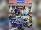 শাহরাস্তিতে চোরাই দুটি  অটোরিকশা, ব্যাটারি ও মোটরসাইকেল উদ্ধার