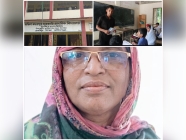 হাজিরা খাতায় শিক্ষিকার  স্বাক্ষর, ক্লাস নিচ্ছেন ছেলে!