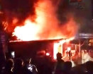 ওয়্যারলেস বাজারে হামলার জেরে আগুন, পুড়লো কয়েকটি দোকান