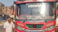 দু বাসের প্রতিযোগিতায় সড়কে প্রাণ গেলো দারোয়ানের