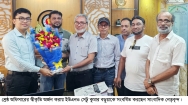 শ্রেষ্ঠ অফিসারের স্বীকৃতি অর্জন করায় সংবর্ধিত হলেন ইউএনও সেটু কুমার বড়ুয়া