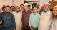 কচুয়ায় শিক্ষামন্ত্রী ড. আ ন ম এহছানুল হক মিলনের সাথে সৌদি প্রবাসীদের শুভেচ্ছা বিনিময়