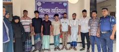 রামগঞ্জে নিষিদ্ধ ঘোষিত যুবলীগ-ছাত্রলীগ নেতাসহ ৯ জন গ্রেপ্তার