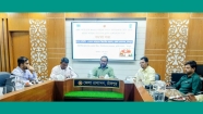 গ্রাম আদালত কার্যক্রম সম্পর্কে জনসচেতনতায় প্রচার প্রচারণা নিয়ে স্থানীয় অংশীজনদের সাথে সমন্বয় সভা