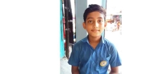 খুদে ফুটবলার রুপম দে'র খুব ইচ্ছা মেসিকে কাছ থেকে ছুঁয়ে দেখার