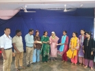 ওয়েফ-এর পক্ষ থেকে নারী ফুটবলার ও নৃত্যশিল্পীদের সম্মানী প্রদান