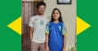 নেইমারের স্বপ্নে বিভোর দু ভাইবোন আল আরাবী ও সাইকা