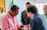 আর্জেন্টিনা রাষ্ট্রদূতের সঙ্গে শেখ ফরিদ আহম্মেদ মানিক এমপির সৌজন্য সাক্ষাৎ