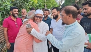 হাজীগঞ্জে মেয়র প্রার্থী হাসান মিয়াজীর গণসংযোগ