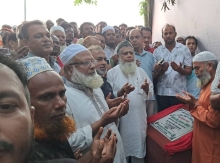 মতলব উত্তরে ইটের সলিং সড়কের উদ্বোধন করলেন ড. জালাল উদ্দিন এমপি