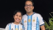 আর্জেন্টিনার প্রেমে বাবা-মেয়ে, দায়িত্বে অবিচল পুলিশ কর্মকর্তা কালাম গাজী